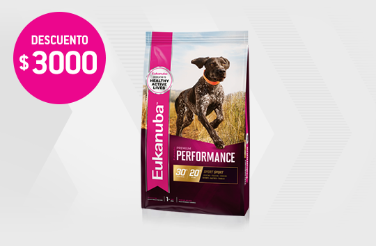 Imagen promoción EUKANUBA™ PREMIUM PERFORMANCE 30/20 SPORT